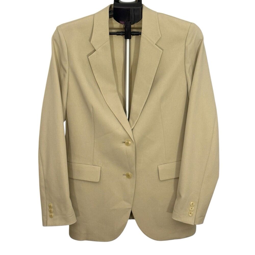 Uniqlo Blazer Jacket Womens Beige Large